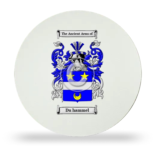 Du hammel Round Mouse Pad